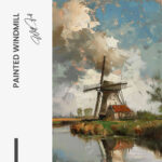 Painted Windmill – Glas – Bild 5