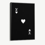 "LV Hearts Noir"