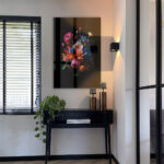 Colorful Flowers – Glas – Bild 3