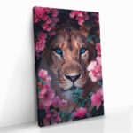 "Lioness in Flowers" – Bild 2