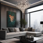 "Jungle Lion and Lioness II" – Bild 3