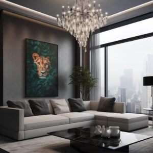 3.-Canvas-Mockup-Jungle-Lion-and-Lioness-II