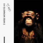 Bündel: "3 Wise Monkeys II" (3x) – Glas – Bild 5