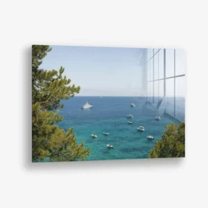Boats in the Bay – Glas