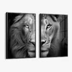 Bündel: "Lion & Lioness II" (2x) – Glas – Bild 2