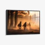 Running Horses – Glas – Bild 2
