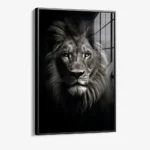 Lion Face – Glas – Bild 2