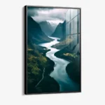 Fjord I – Glas – Bild 3