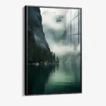 Misty Lake II – Glas – Bild 2