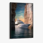 Sunset Yacht II – Glas – Bild 2
