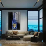 Blue Champagne (Limited Edition) – Glass – Bild 3
