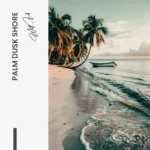 Palm Dusk Shore – Glas – Bild 5