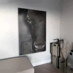 Cow Close-up – Glas – Bild 3