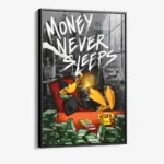 Money Never Sleeps – Glas – Bild 2