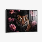Flower Tiger – Glas – Bild 2