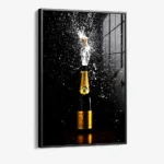 Popping Champagne – Glas – Bild 2