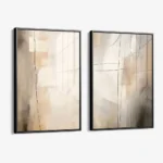 Bündel: "Soft Abstract" (2x) – Glas – Bild 2