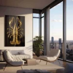 Golden Lobster – Glas – Bild 3
