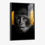 Monkey (hear no evil) - glass – Bild 2