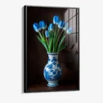 Blue Tulips – Glas – Bild 2