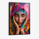 Colorful Lady – Glas – Bild 2