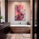 Purple Marble – Glas – Bild 3