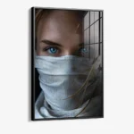 Scarfed Lady II – Glas – Bild 2