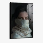 Scarfed Lady – Glas – Bild 2