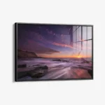 Purple Sunset - Glass – Bild 2