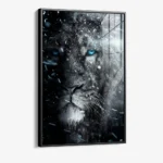 Snowy Lion - glass – Bild 2