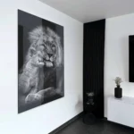 Lion With Cub - glass – Bild 2