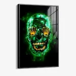 Green Skull (Limited Edition) - Glass – Bild 2