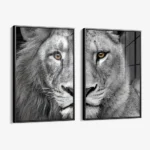 Bundle: Lion & lioness (2x) - Glass – Bild 2