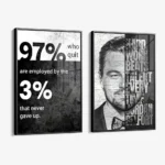 Bundle: "Work Hard (2x)" - Glass – Bild 2