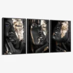 Bundle: Golden Faces (3x) – Glass – Bild 2