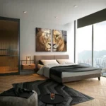Bundle: Lion & lioness Color (2x) - Glass – Bild 3