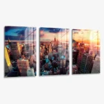 Bündel: "Sunset Midtown" (3x) – Glas