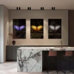 Bundle: "Butterfly Art" (3x) – Glas – Bild 3