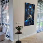 Blue Woman – Glas – Bild 3