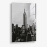 Spire in Cloudlight – Glas