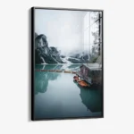 Mountain Lake II – Glas – Bild 2