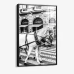 French Horses – Glas – Bild 2