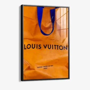 8.-Glass-Framed-LV-Bag-Poster