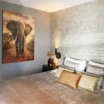 Elephant On The Road - Glass – Bild 3