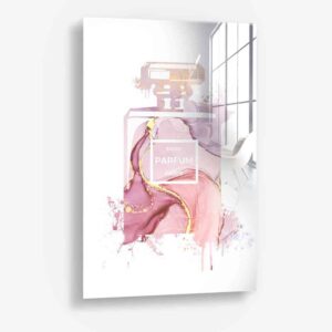 Paris Parfum - Glas 40x60 cm / Ohne Rahmen
