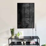 I Create my own Path - Glas 40x60 cm / Ohne Rahmen – Bild 2