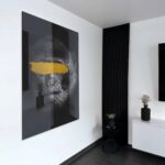 Monkey (see no evil) - glass 80x120 cm / Ohne Rahmen – Bild 2