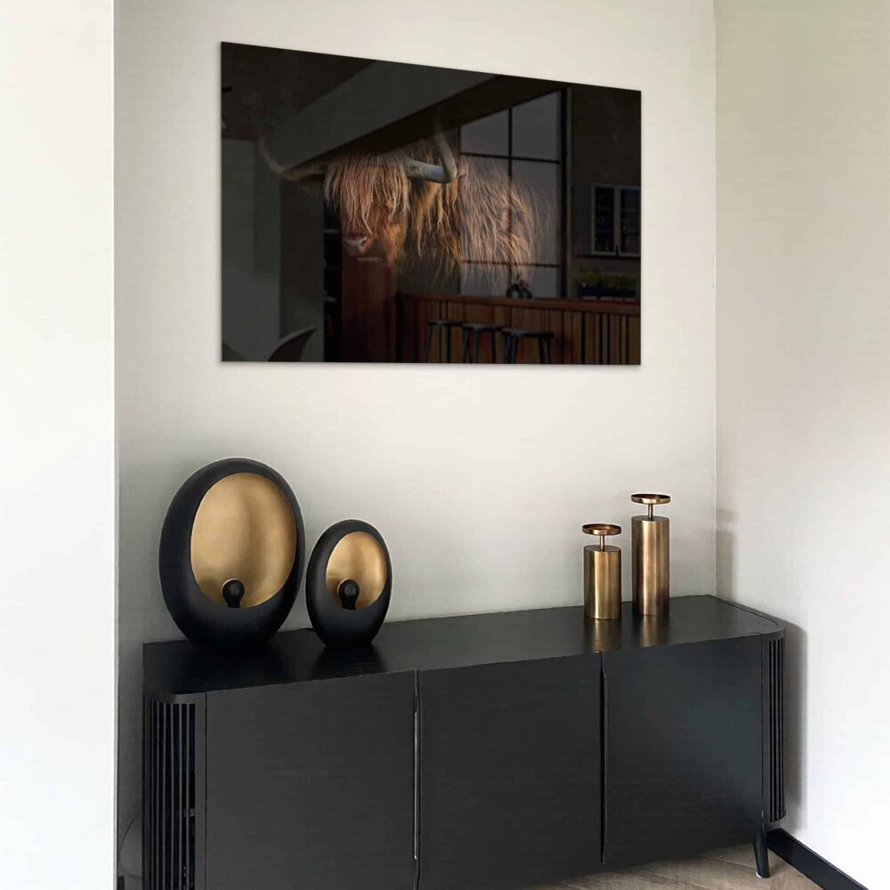 Highlander – Glas 60x90 cm / Ohne Rahmen – Bild 2