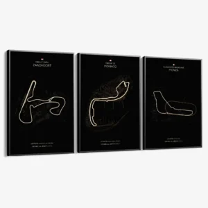Bündel: "F1 Tracks" (3x)