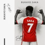 Bukayo Saka – Glas – Bild 5